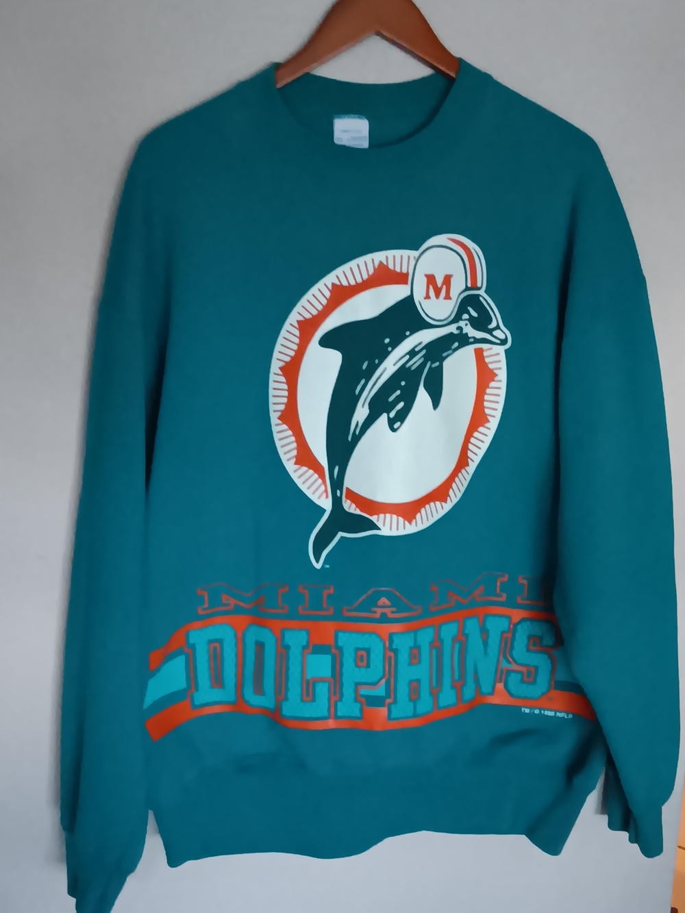 Vintage 90s Miami Dolphins Sweatshirt 2xl